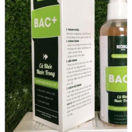 Men vi sinh tiêu hóa cho cá BAC