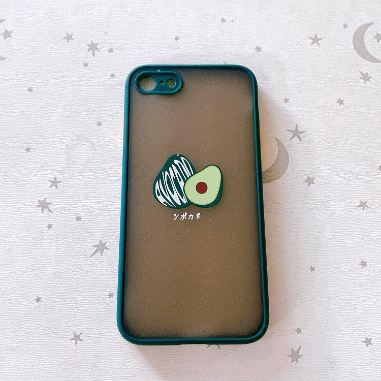 Ốp nhám viền màu IPhone 7/ 8 siêu đẹp