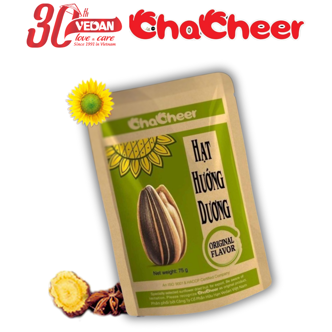 Combo 10 Gói Hạt Hướng Dương CHACHEER Nhập Khẩu 130g