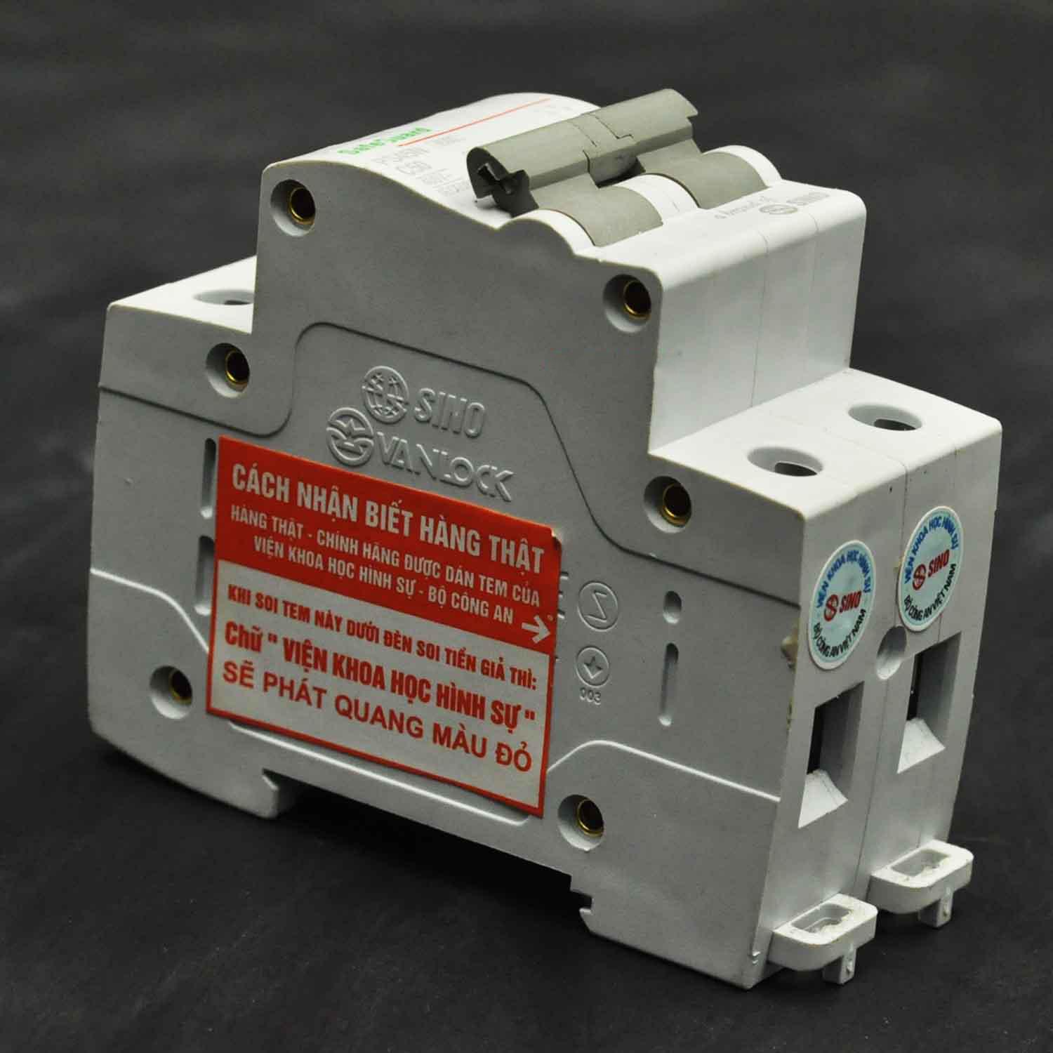 Cầu Dao Tự Đông 2 Cực Sino Vanlock. Model: PS45N
