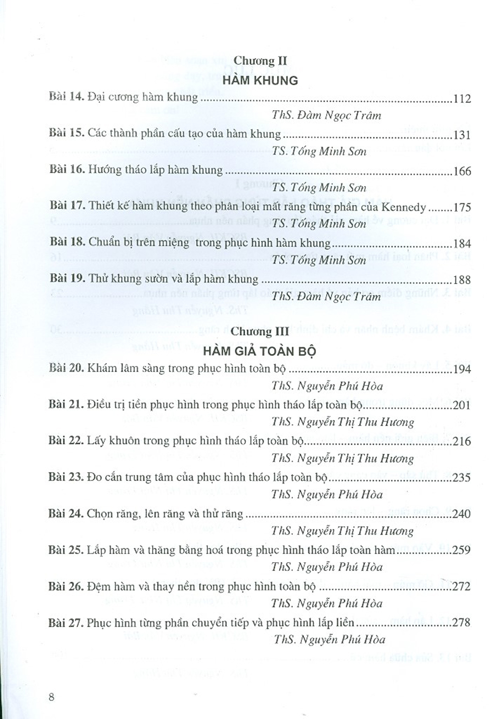 Phục Hình Răng Tháo Lắp (Dùng Cho Sinh Viên Răng Hàm Mặt)