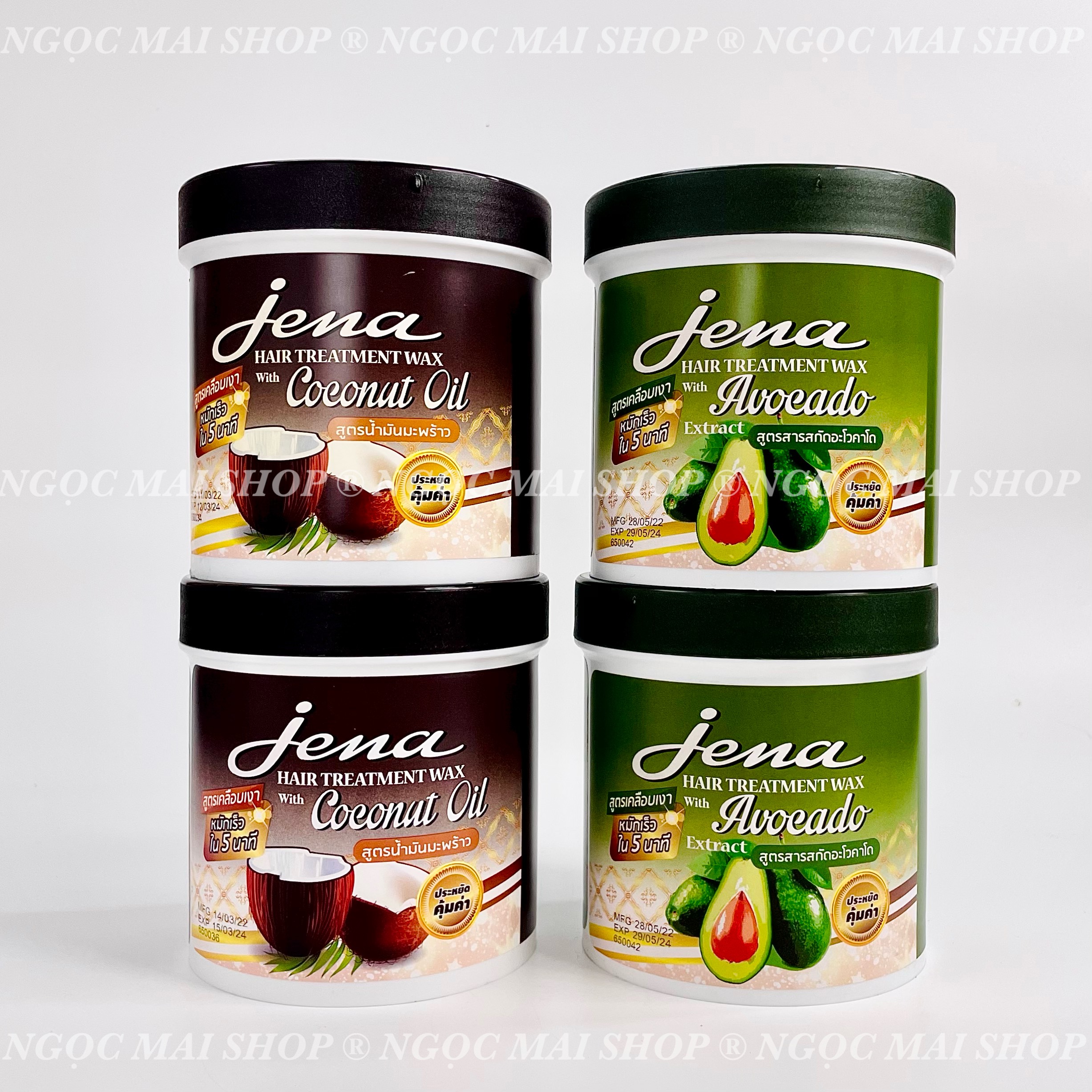 Kem Ủ Tóc Hấp Tóc Dừa Jena Thái Lan 500ml