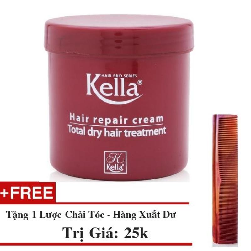 Hấp Tóc Kella Hair Repair 500ml + Tặng kèm lược chải tóc giá rẻ