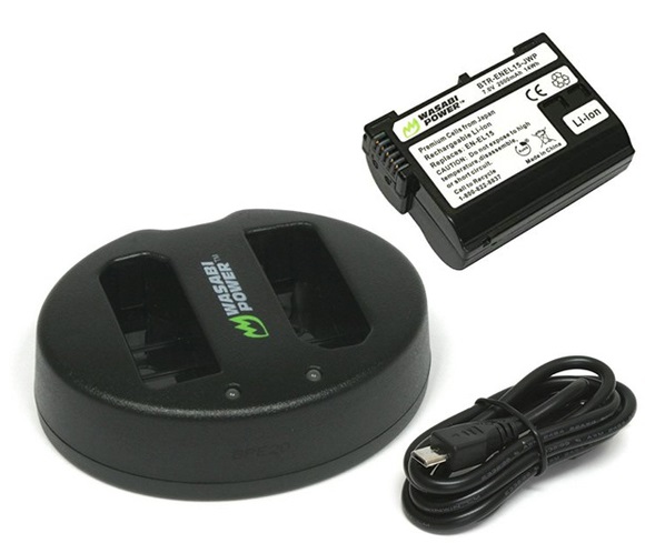 Sạc máy ảnh Wasabi for EN-EL15