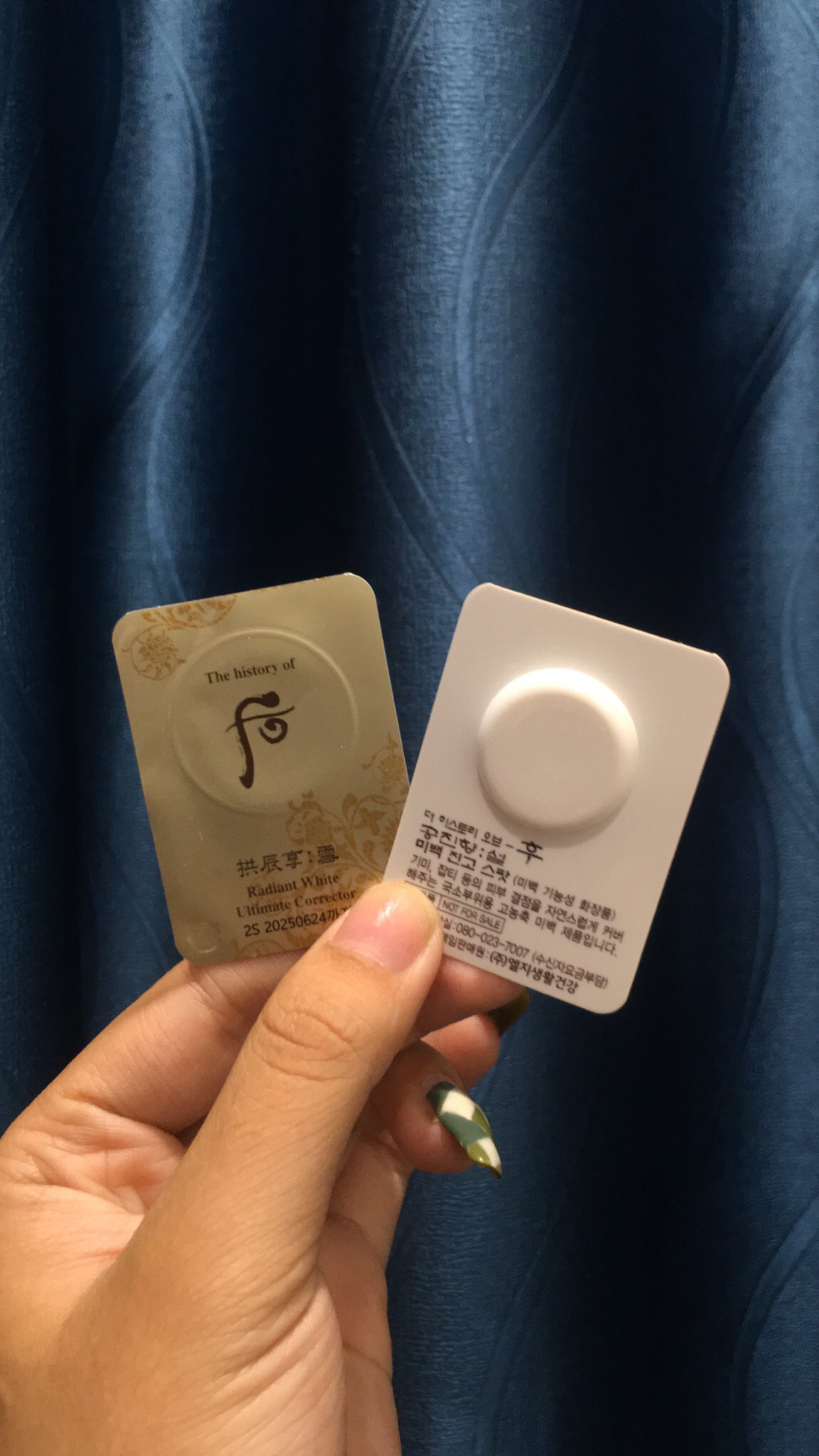 CAO NÁM WHOO Radiant White Ultimate Corrector 1ml