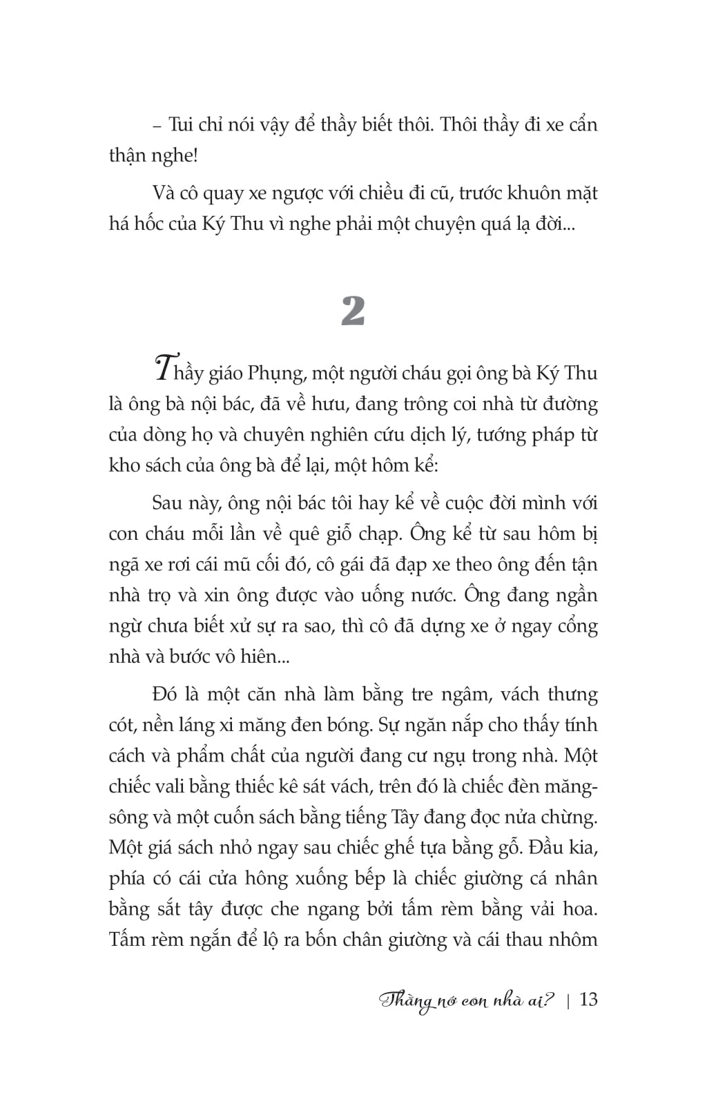 Fahasa - Thằng Nớ Con Nhà Ai?