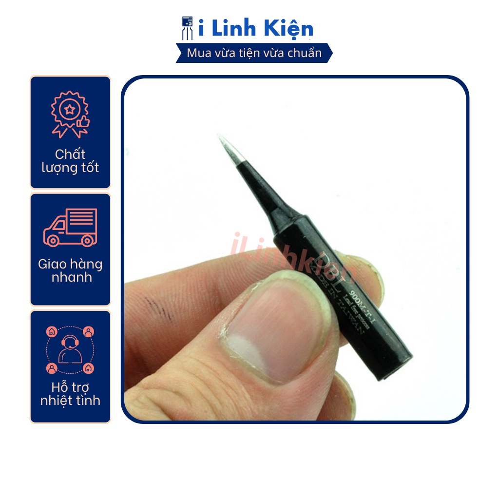 Mũi hàn đầu mỏ hàn 936 907 gia nhiệt nhanh bám thiếc tốt