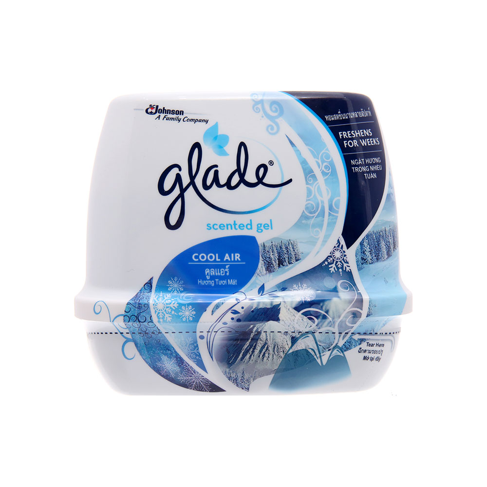 [Lấy mã giảm thêm 30%]Sáp thơm glade 180g - Xanh đậm - Tươi mát