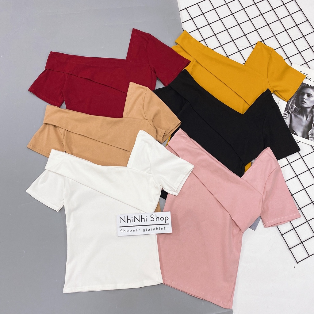 ÁO THUN LỆCH VAI PHONG CÁCH MỚI LVPC LOVE 12