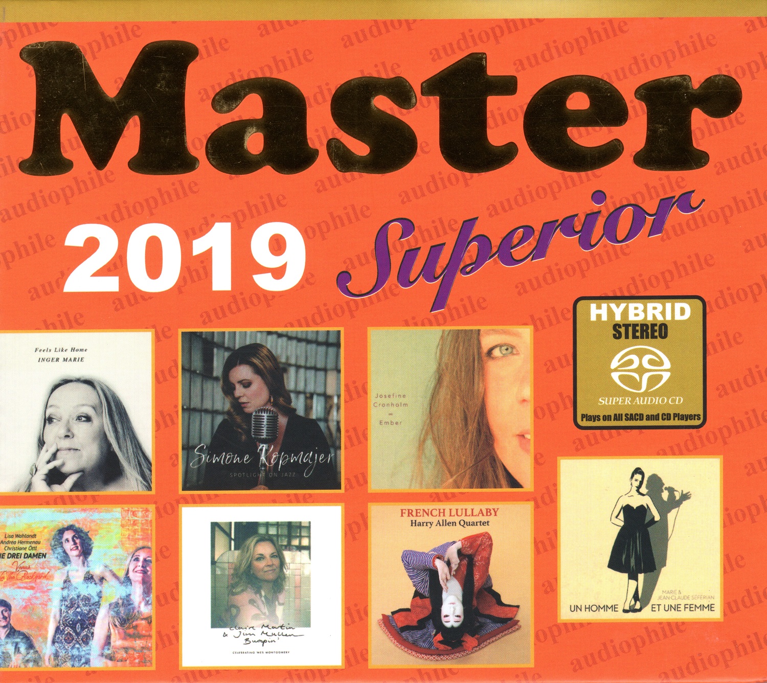 Bộ 6 đĩa cd nhạc Master Superior Audiophile 2017 - 2022