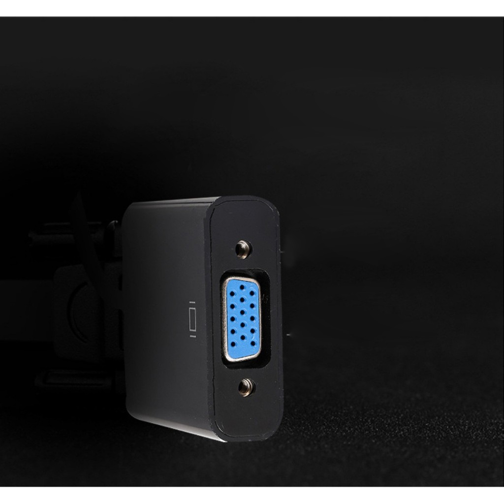 Cáp chuyển đổi HDMI sang VGA (Đen)