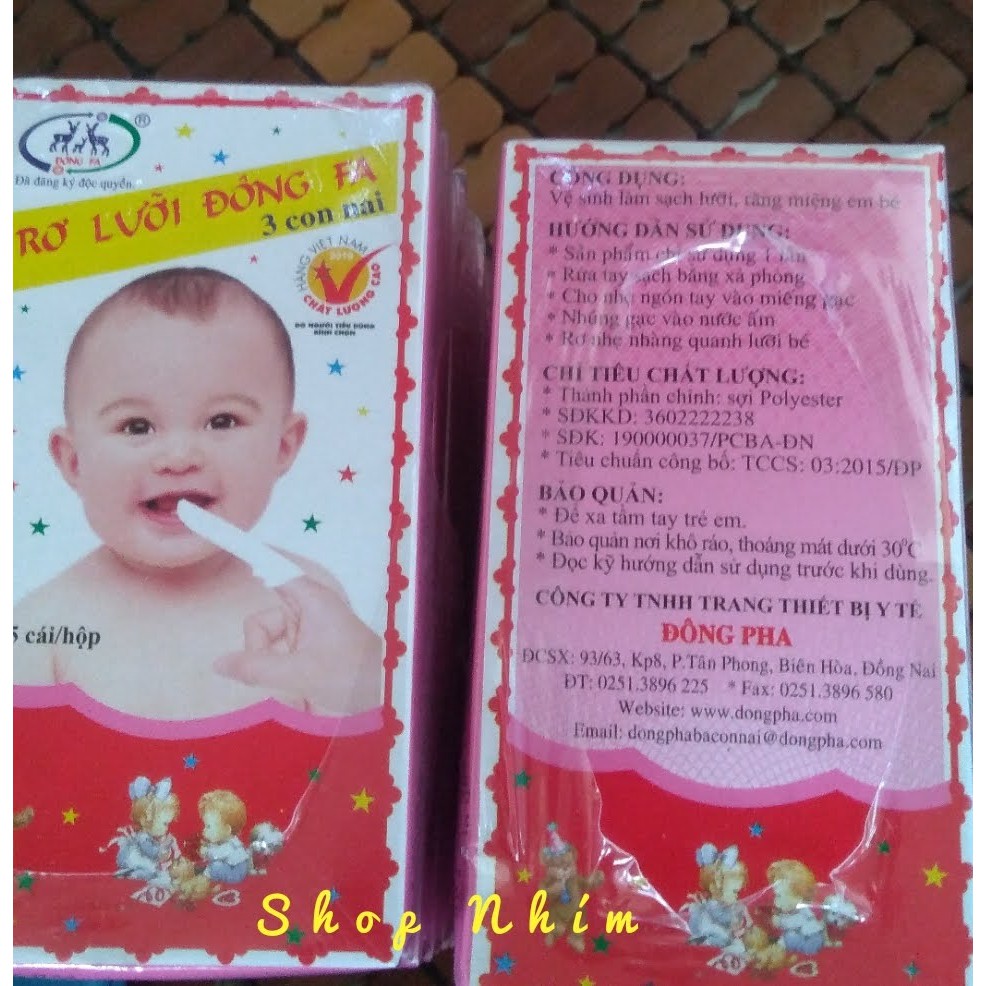 Gạc rơ lưỡi Đông Pha