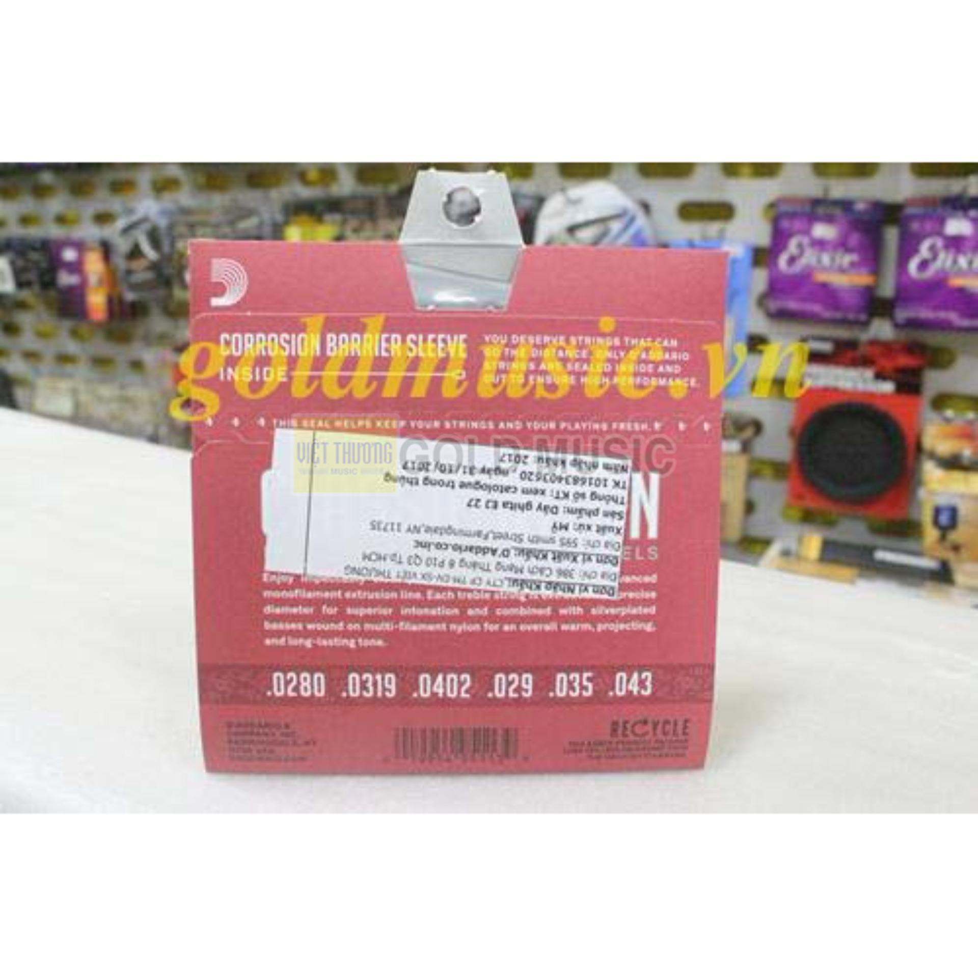 Dây Đàn Guitar Classic - D'Addario EJ27N
