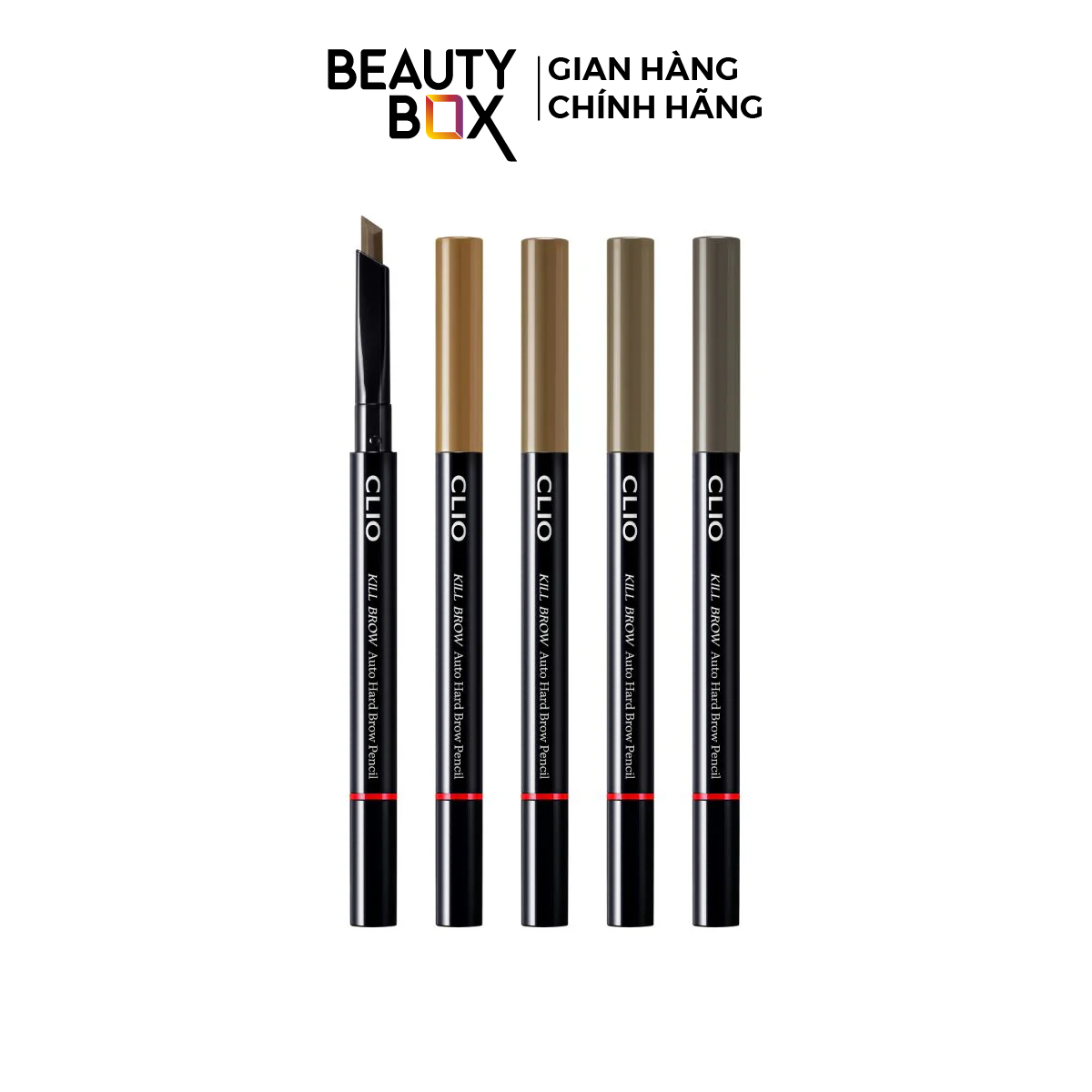 Chì Kẻ Mày Clio Kill Brow Auto Hard Brow Pencil 0.31G