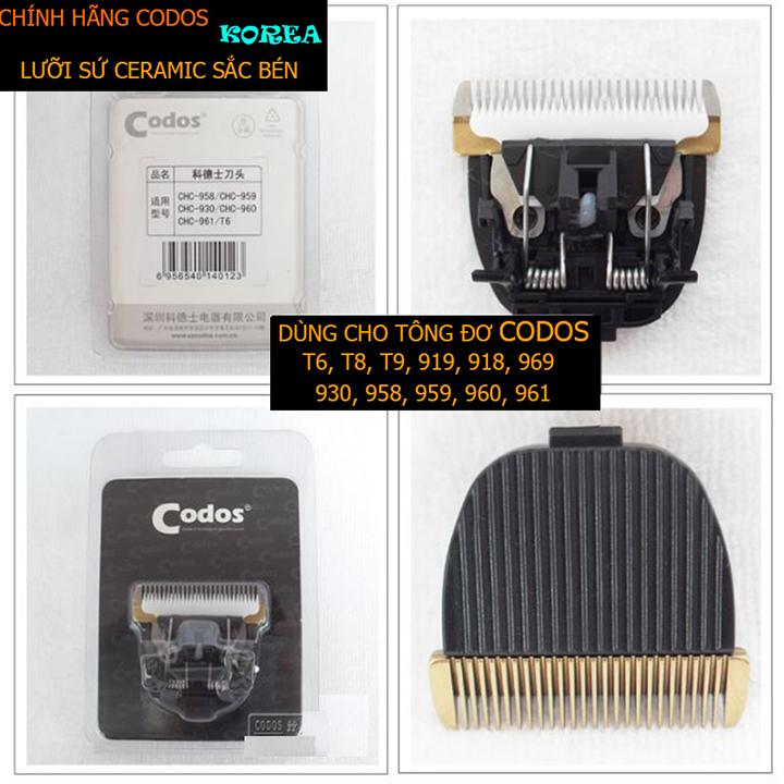 LƯỠI TÔNG ĐƠ, LƯỠI TÔNG ĐƠ CẮT TÓC CODOS TẶNG 01 LƯỢC TONY&GUY