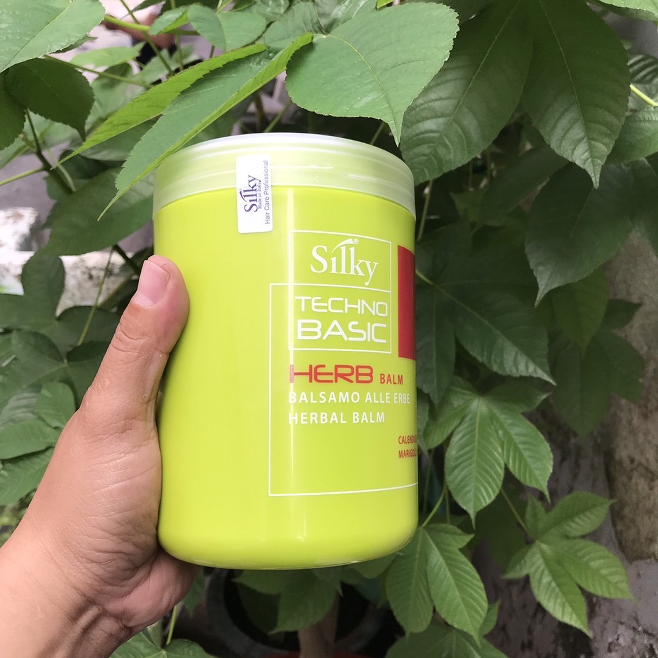 [HCM]Hấp dầu ủ tóc thảo dược chăm sóc tóc hàng ngày Silky Herb Balm 1000ml