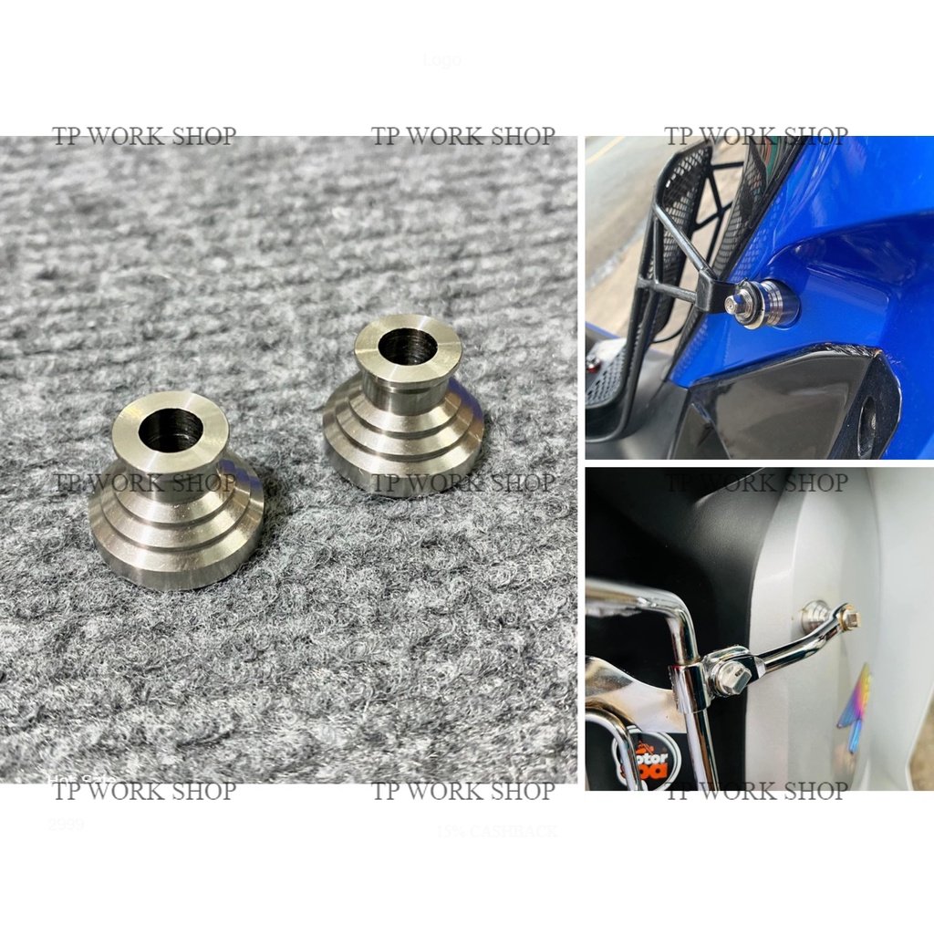 Khâu baga dành cho future 125, future led , wave salaya inox 304 sáng bóng