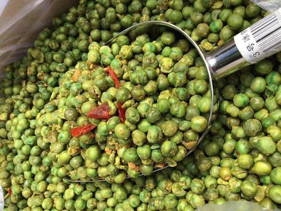 ĐẬU HÀ LAN  SẤY TỎI ỚT