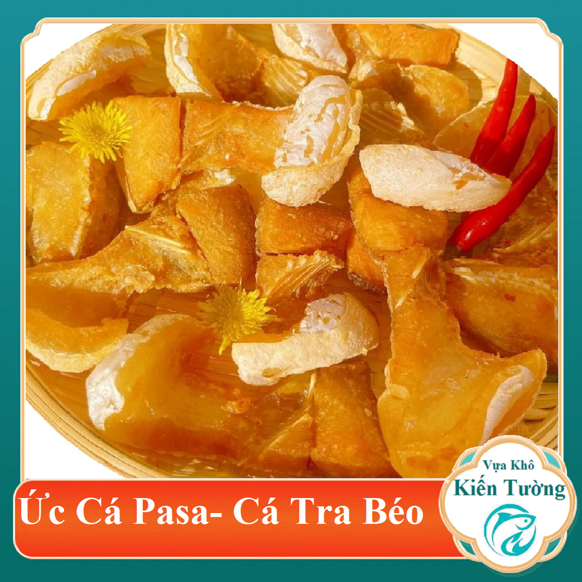 0.5KG ỨC MỞ CÁ PASA THƠM NGON BÉO NGẬY-Vựa Khô Kiến Tường