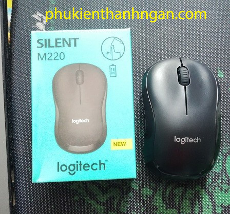 Chuột không dây Logitech Silent M220