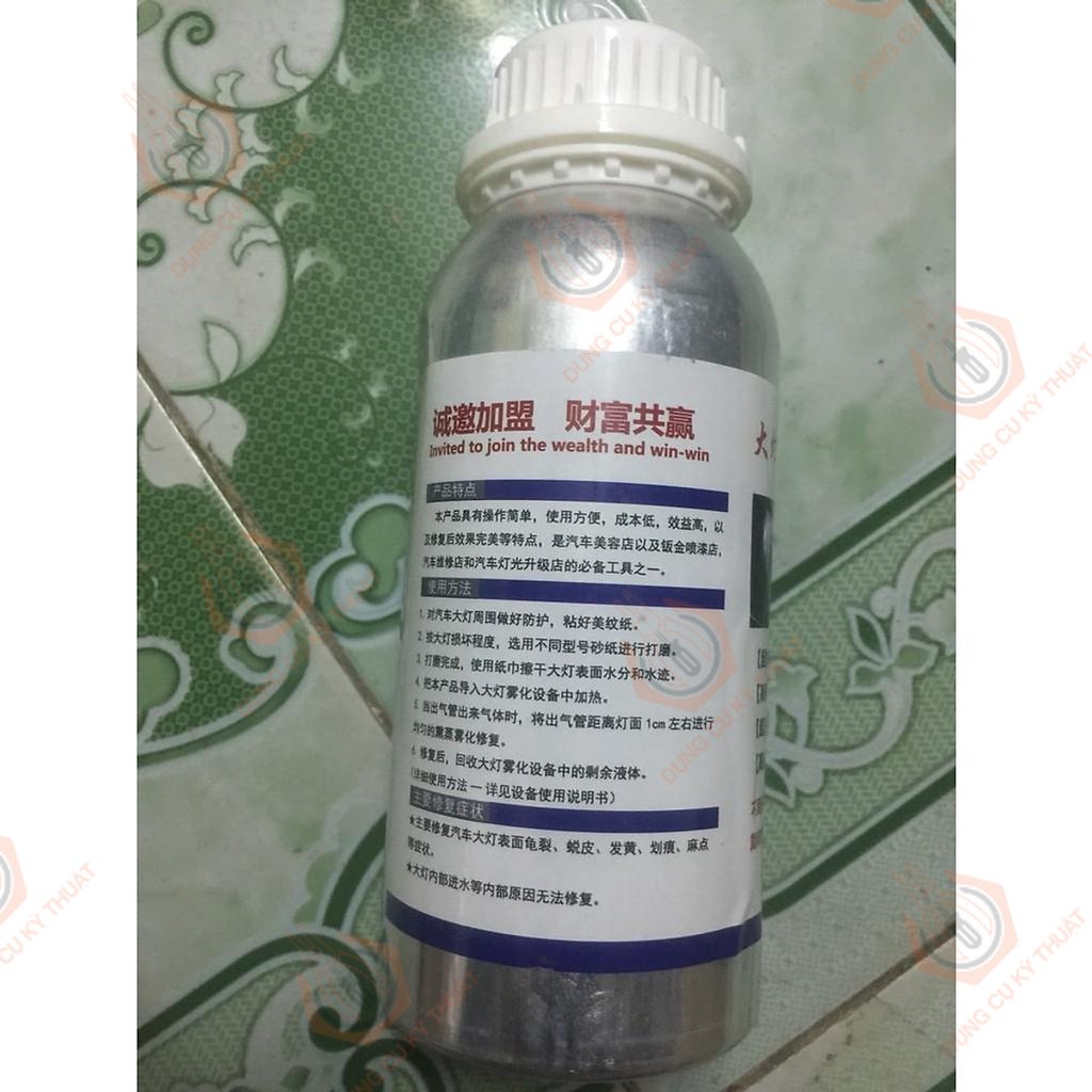 Dung dịch nano đánh bóng đèn pha ô tô -xe máy _ [Shop Dụng Cụ Kỹ Thuật]