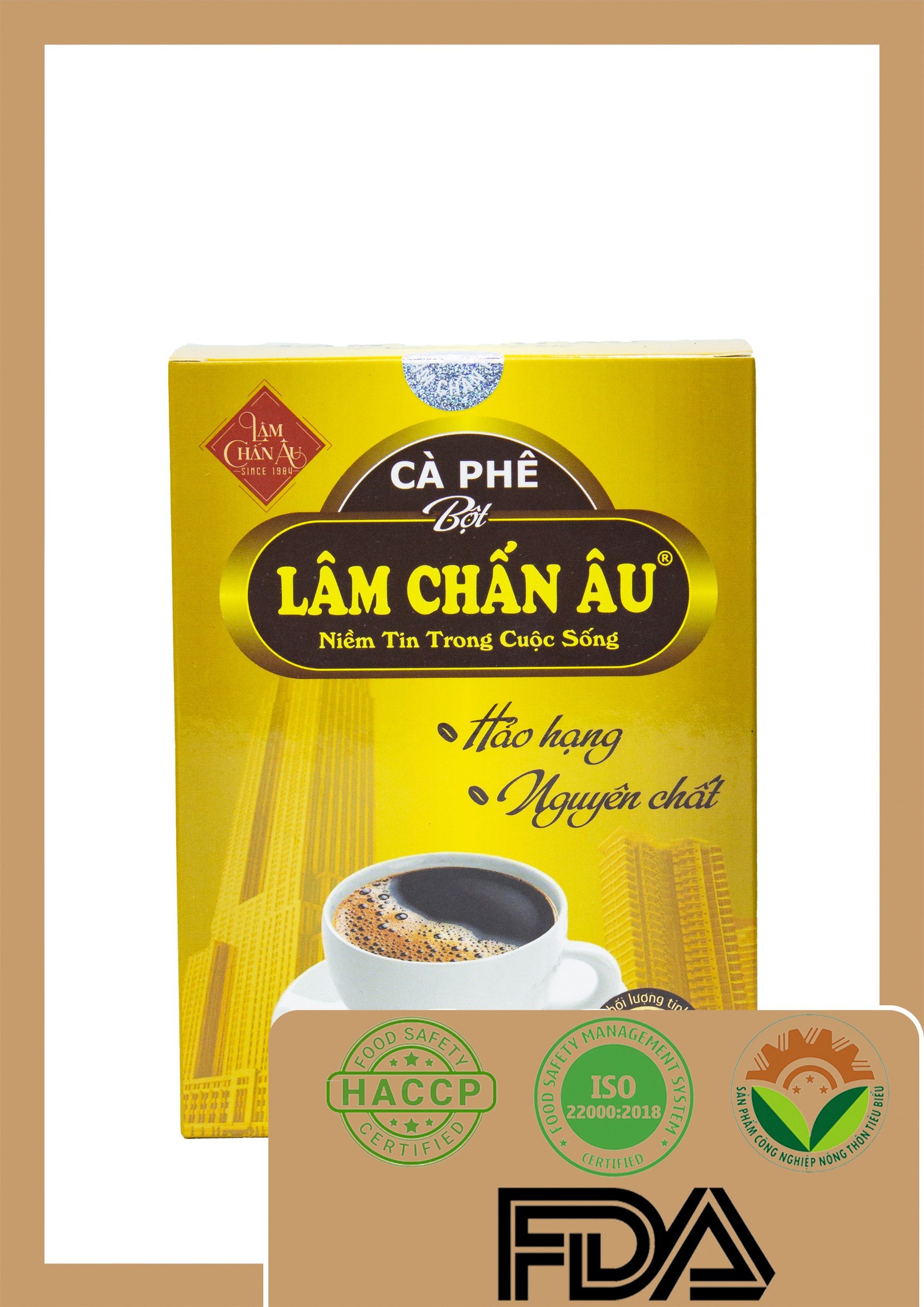 Cà phê Hộp Vàng LÂM CHẤN ÂU (500g) - Yellow Box Coffee (17.6oz)