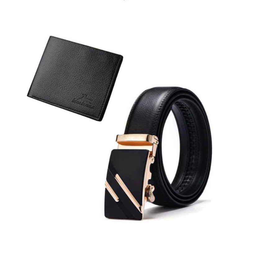 Combo Thắt lưng Da Nam 2VX tặng Ví Nam