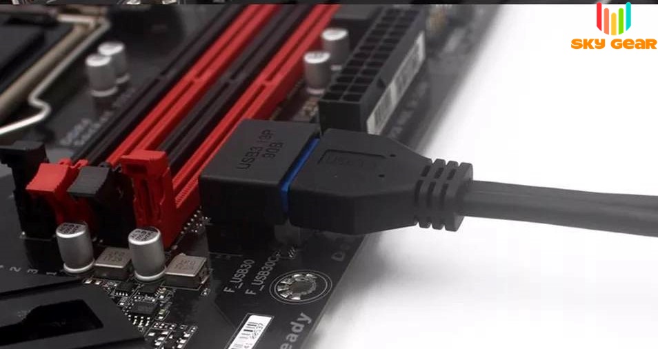 Đảo góc cắm 90 độ cho cổng USB 3.0 trên Mainboard