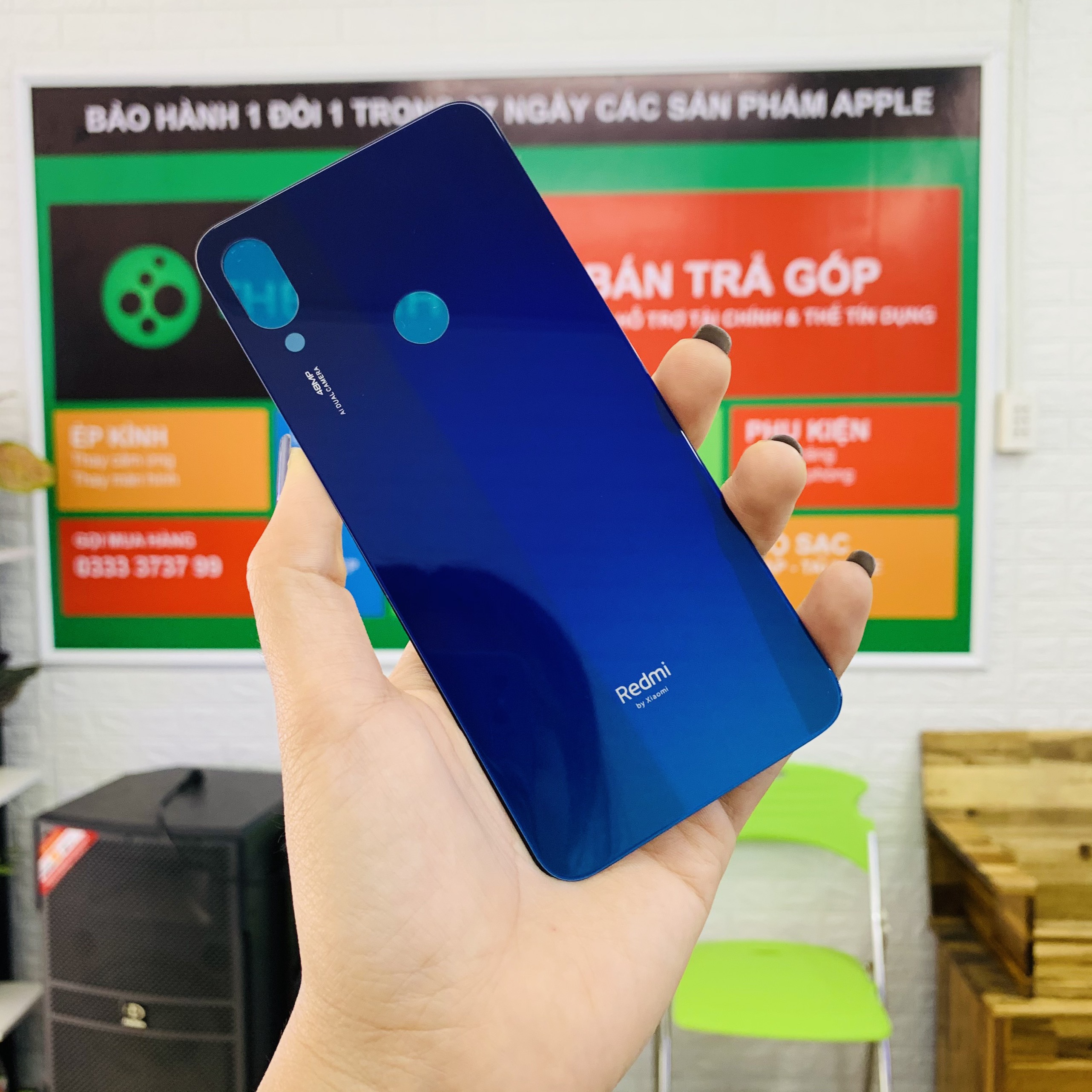 Nắp lưng Xiaomi Redmi Note 7 chính hãng , bảo hành đổi trả