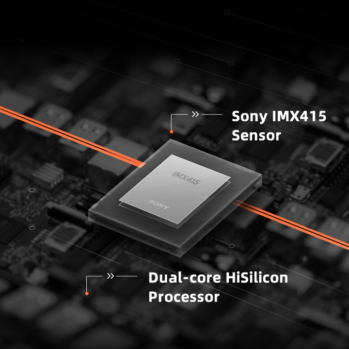 Camera hành trình ô tô Xiaomi 70mai. Bản Quốc Tế cao cấp A800SE, 4K, Wifi - Bản Quốc Tế