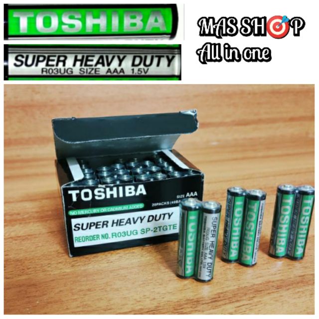 Pin AAA TOSHIBA