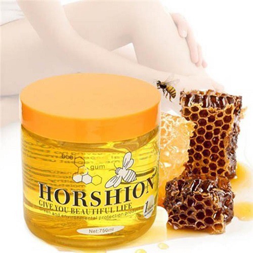 [HCM]Sáp Tẩy Lông Horshion Mật Ong HỘP LỚN 750ml