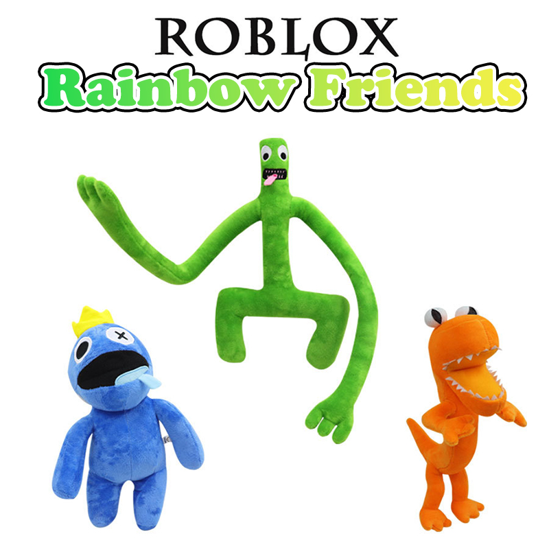 ⚡Rainbow Friends⚡30cm Roblox Rainbow Friends2 De PelúciaChristmas Rainbow  Friends capítulo 2 pelucia Gift Doll