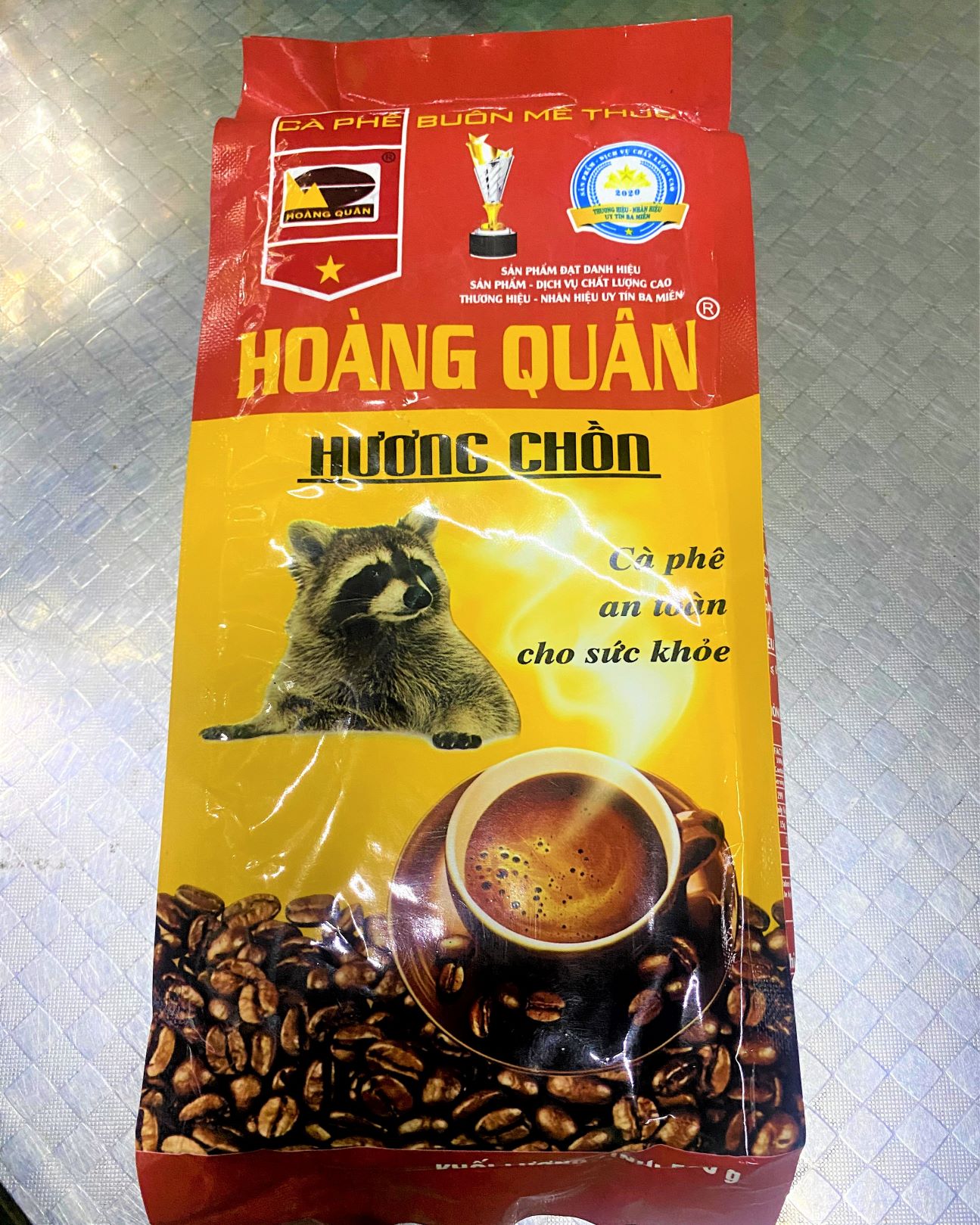 Cà Phê Hương Chồn HOÀNG QUÂN 500g