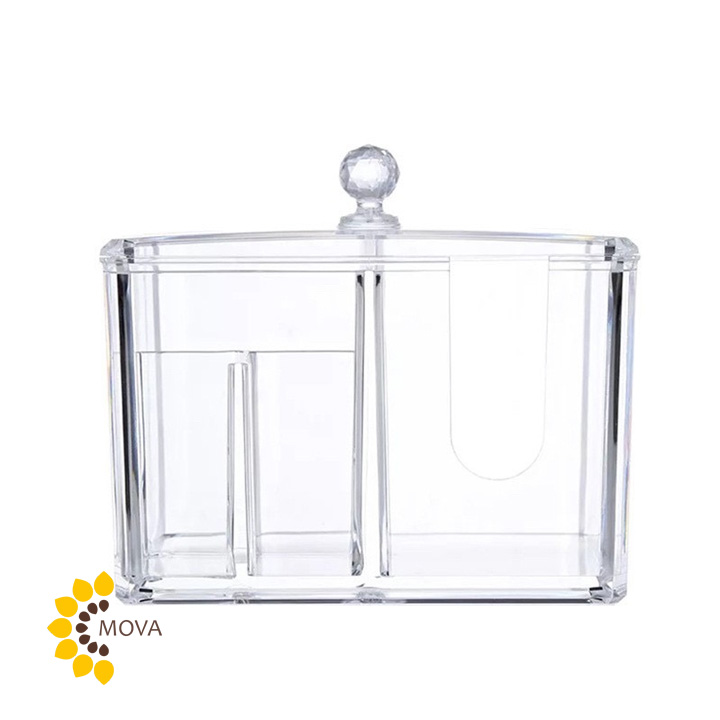 Hộp đựng bông tẩy trang cao cấp HNTS2
