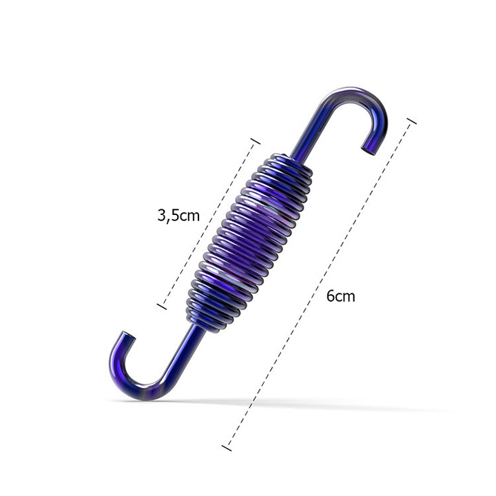 Lò Xo Gắn Cổ Pô Trang Trí Xe Máy [ 1 chiếc  ]