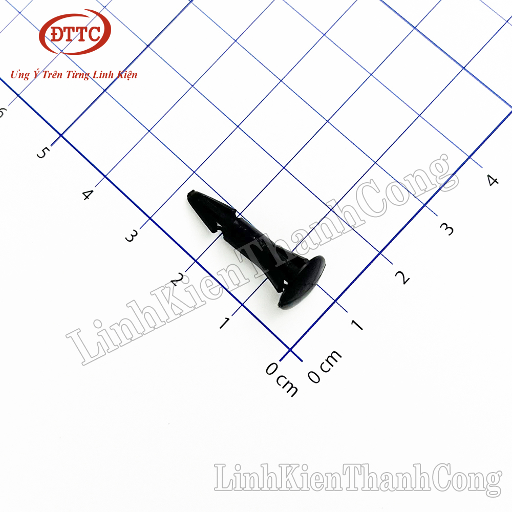 Bộ 5 chiếc cọc nhựa kê mạch đen 5mm 8mm 10mm 12mm