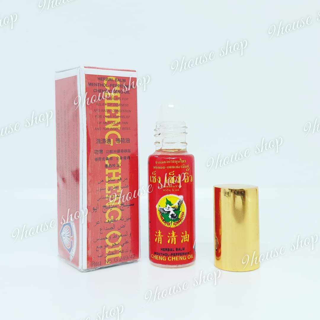 01 Dầu Nóng Cheng Cheng Thái Lan 5ml