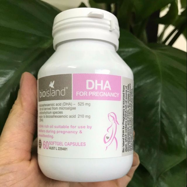 [HCM]Bioisland DHA cho mẹ bầu (60 viên)
