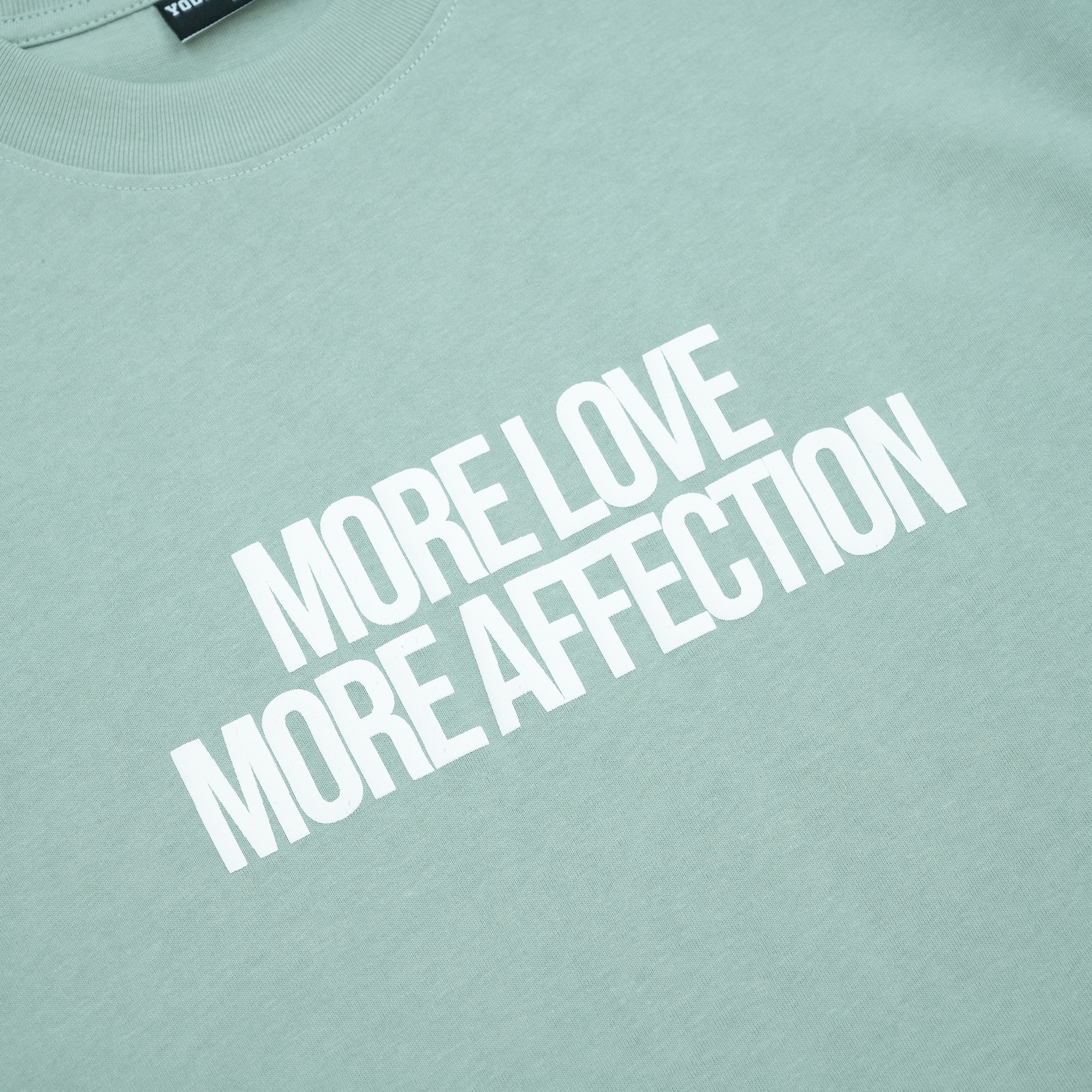Áo Thun Young Green More Love More Affection