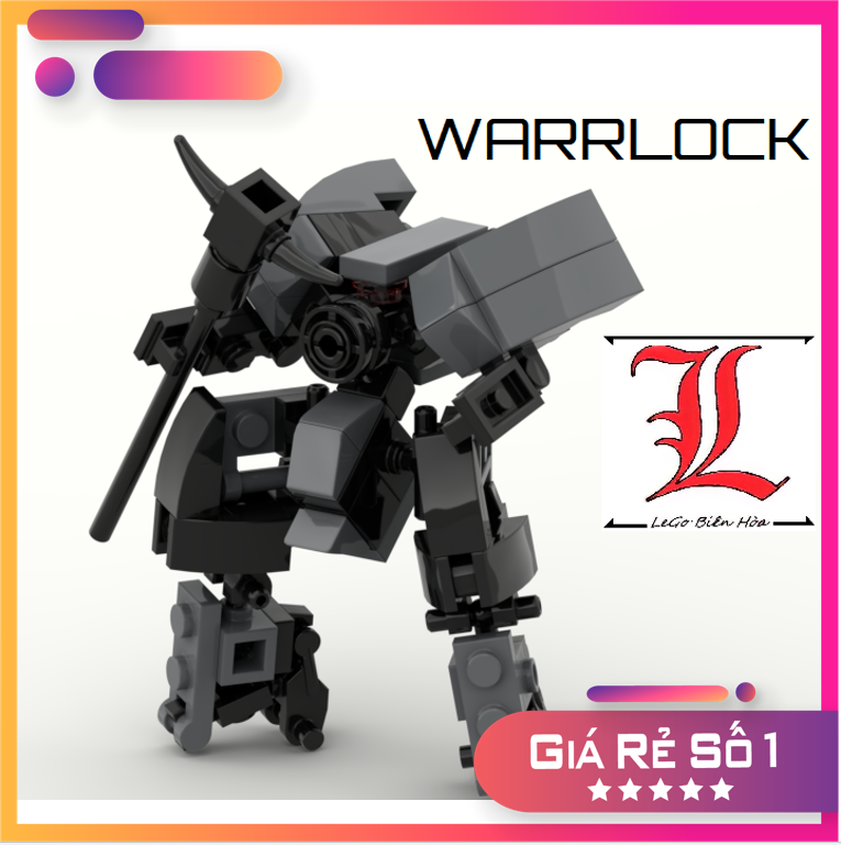 Đồ chơi lắp ráp Robot Warlock