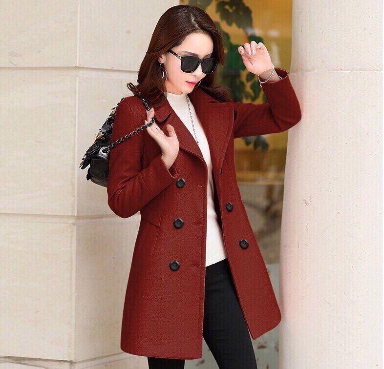 ÁO KHOÁC DẠ 6 NÚT CAO CẤP