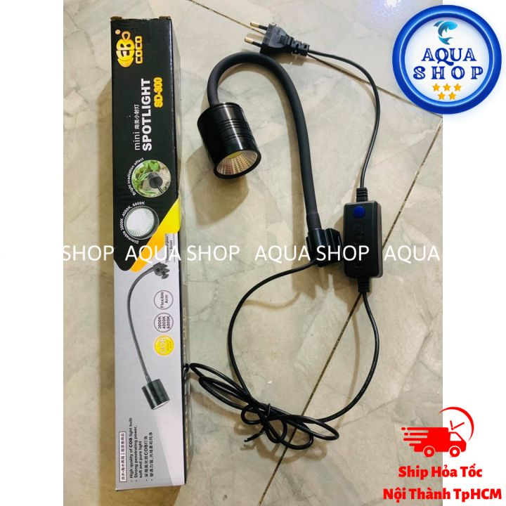 Đèn Led Rọi Coco 3 Chế Độ Màu Cho Bể Cá
