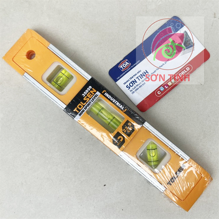 Thước thủy có từ 225mm tolsen 35059
