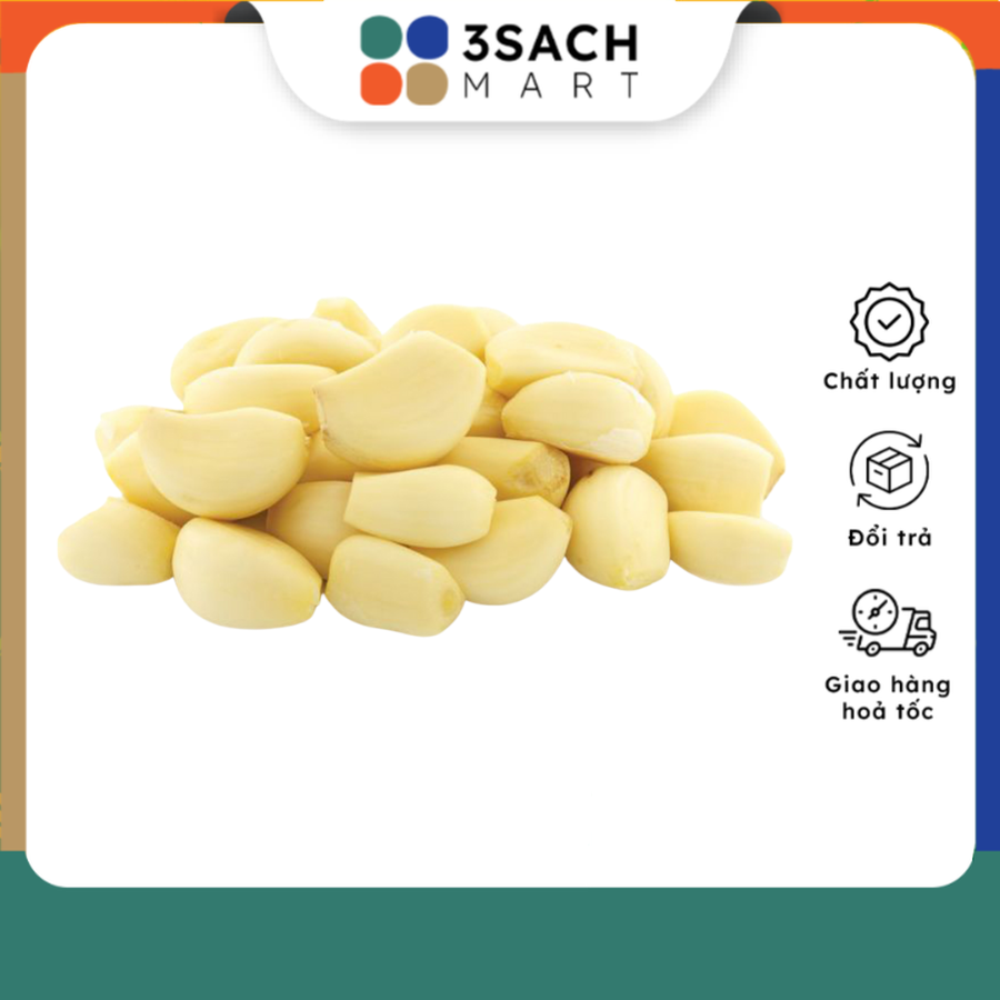 Tỏi Lý Sơn đã bóc vỏ (gói 100gr)