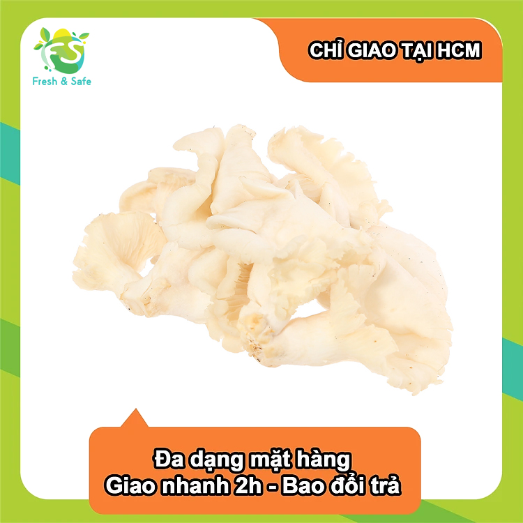 [Chỉ Giao HCM] Nấm Bào Ngư Trắng- 250g