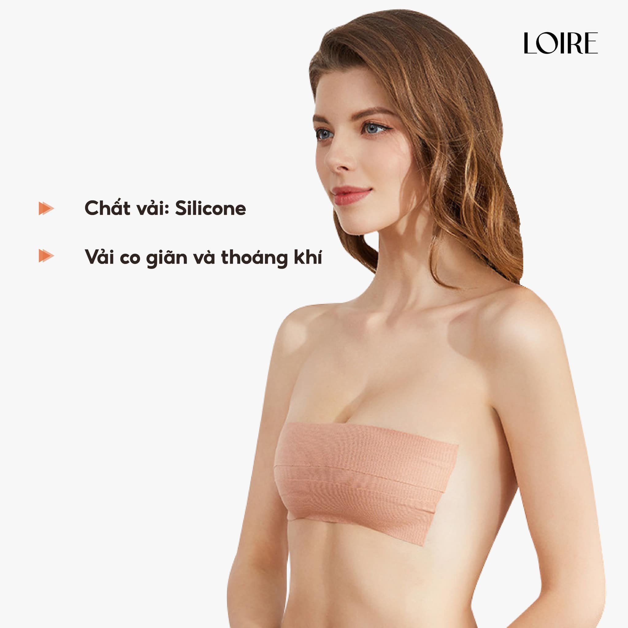 Băng dính dán ngực Loirechic BD01