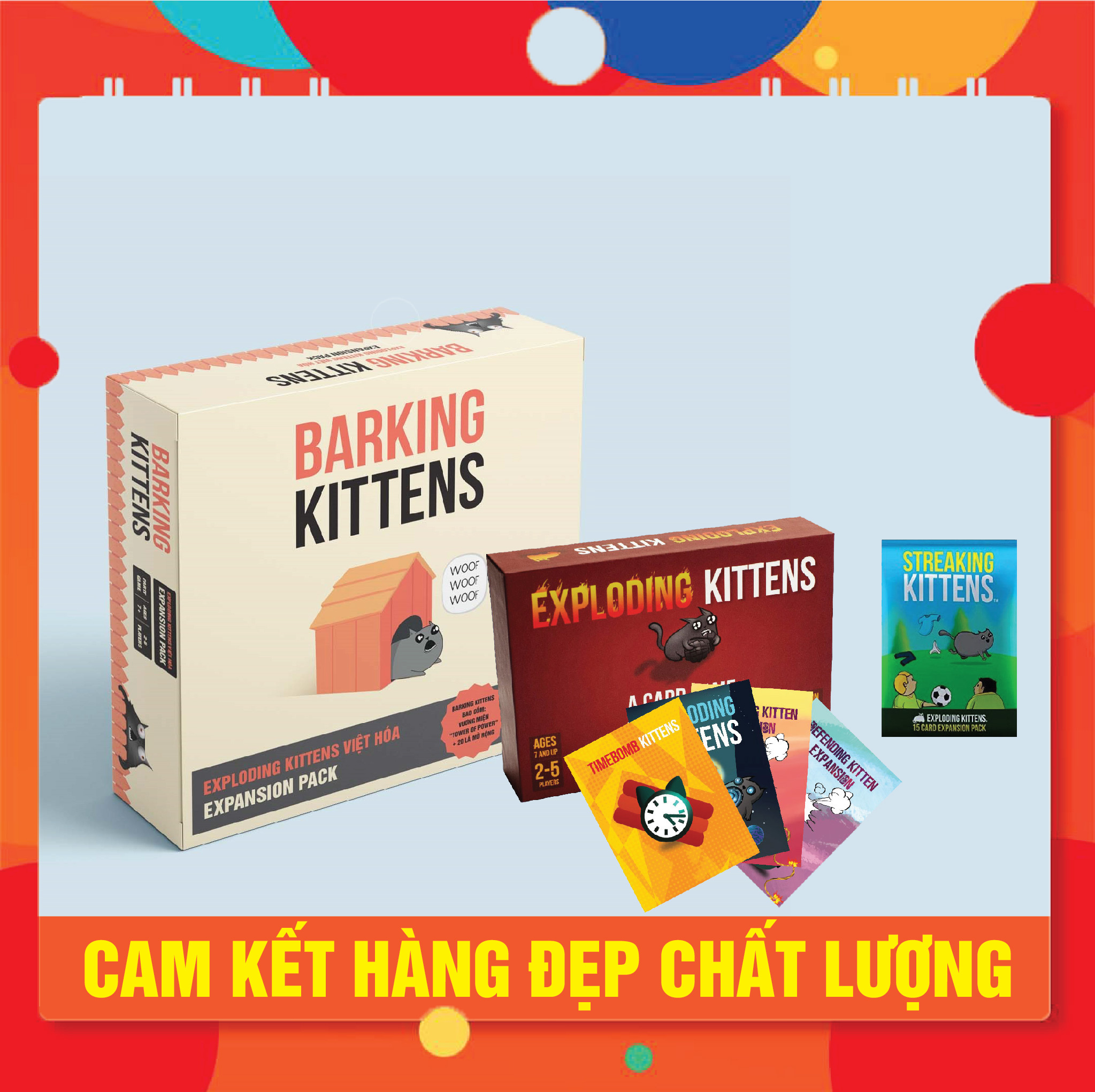 COMBO FULL BỘ MÈO NỔ KÈM MỞ RỘNG 2020