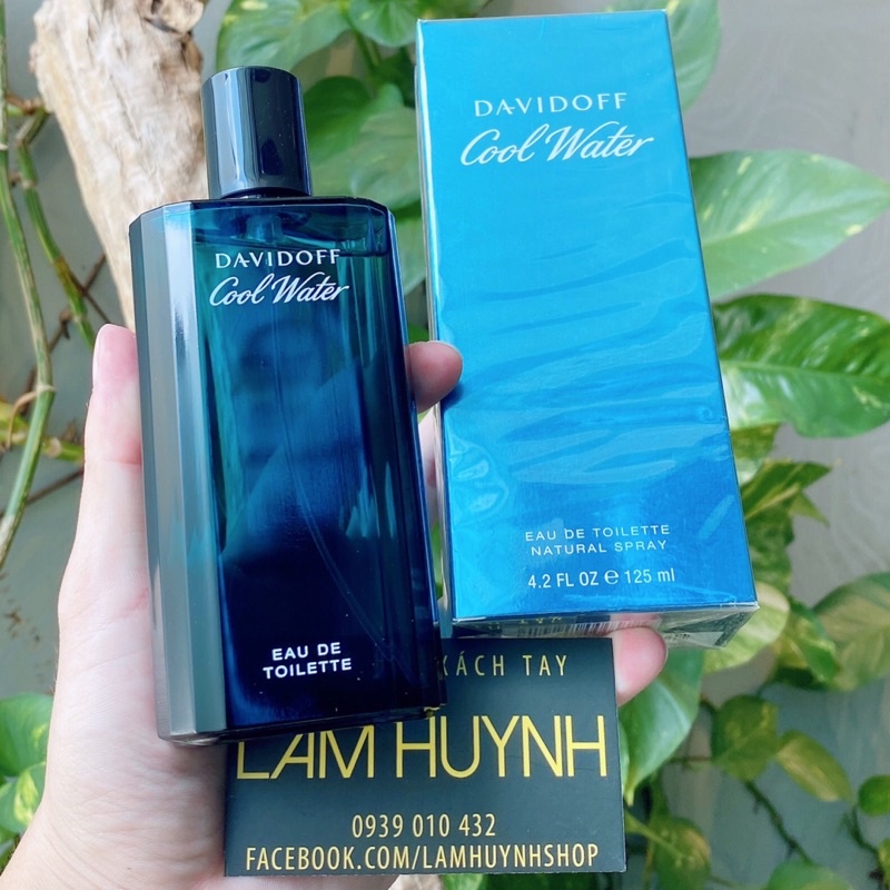 [ CHÍNH HÃNG] Nước hoa Nam DAVIDOFF COOL WATER FOR MEN 125ml