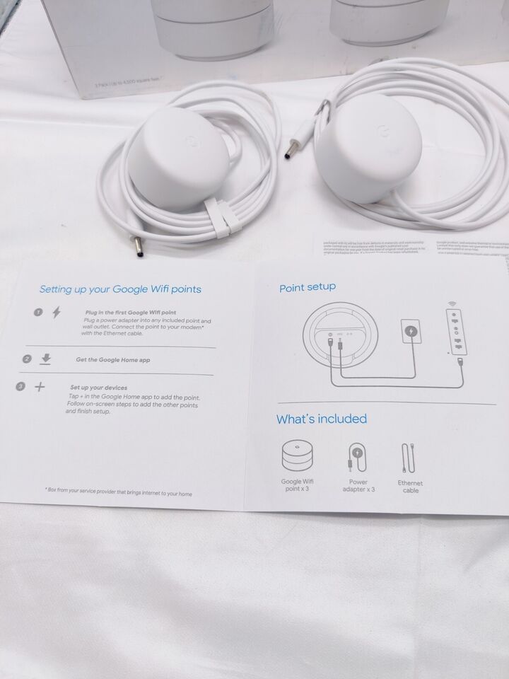 Google Wifi Gen 2 - Chính hãng- bảo hành 12 tháng